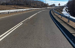 В районе Бурятии завершён ремонт участка региональной дороги