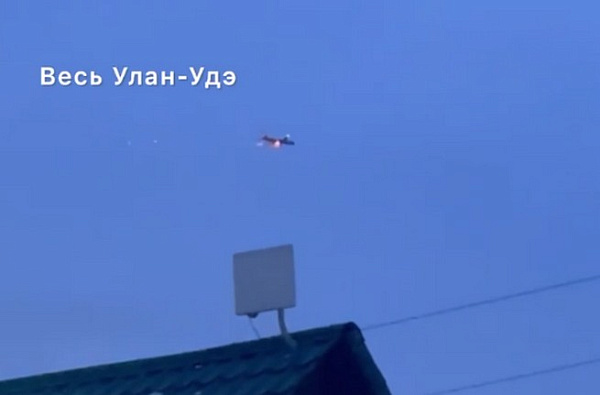 В Бурятии начали проверку по факту возгорания двигателя самолёта Ту-204