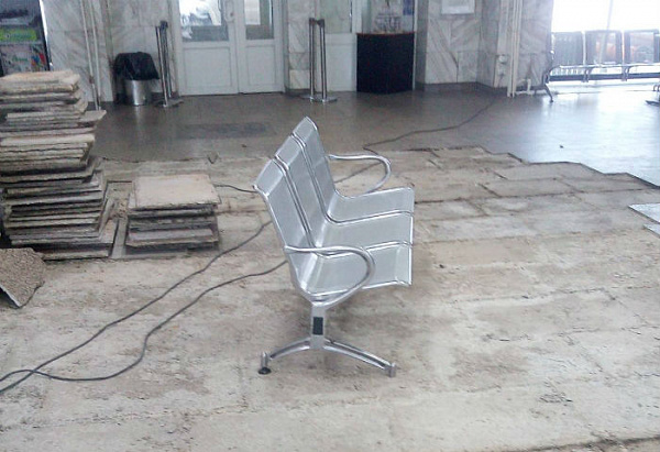 В аэропорту Улан-Удэ начался ремонт