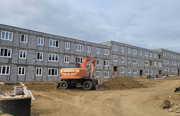 В Улан-Удэ строят многоквартирные дома для обитателей аварийного жилья