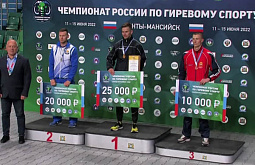 Гиревики Бурятии выиграли две медали чемпионата России