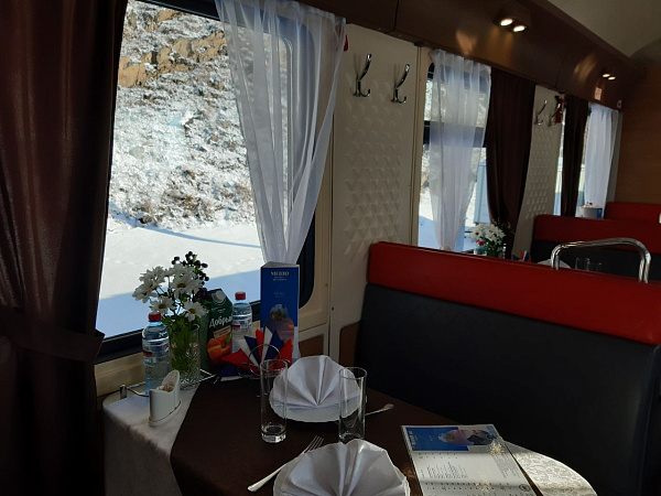 Туристический поезд байкальский
