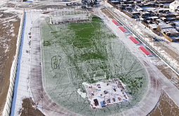 В Селенгинском районе Бурятии построили стадион