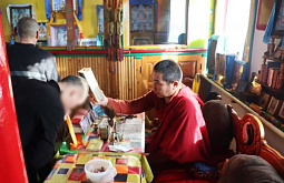 В исправительной колонии в Улан-Удэ прошёл молебен