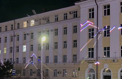 В центре Улан-Удэ к Новому году устроят лазерное шоу