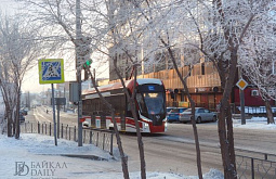 Местами по Бурятии небольшой снег