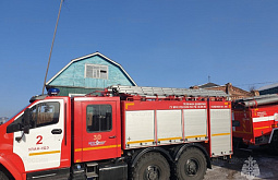 В Улан-Удэ на пожаре в котельной пострадал подросток