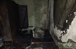 В Забайкалье непотушенная сигарета чуть не привела к гибели людей