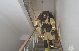 На пожаре в Забайкалье спасли двух женщин