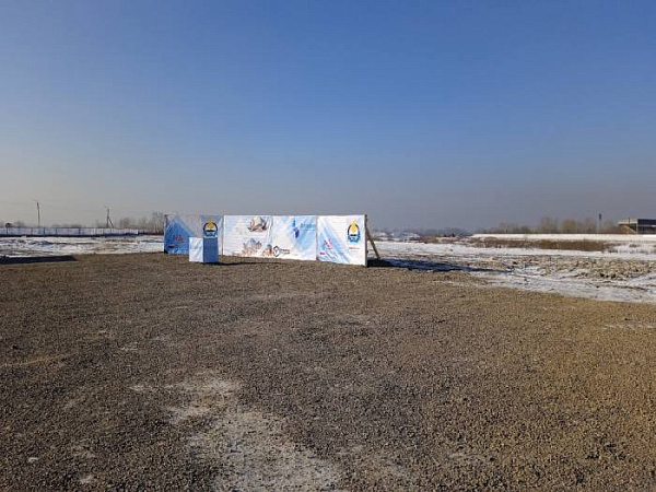 В Улан-Удэ красиво оградили территорию под строительство Национального музея