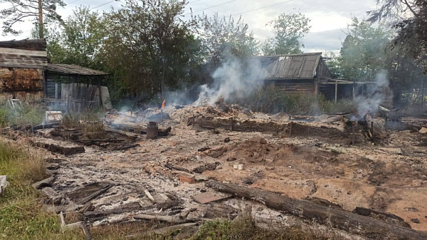 На севере Бурятии за ночь подожгли пять домов