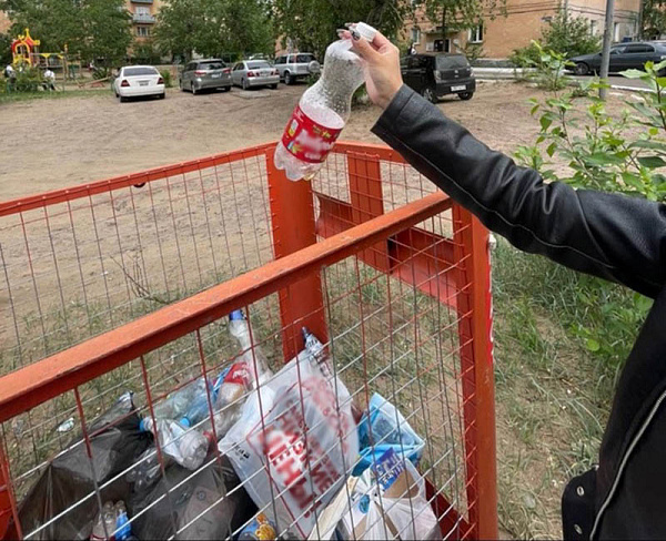 В Улан-Удэ рассказали, куда выбросить пластик