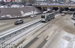 Улан-удэнские трамваи «застревают» на Элеваторе