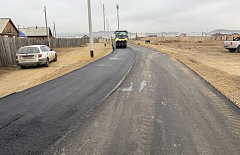 В Иволгинском районе Бурятии капитально ремонтируют дорогу к детсаду
