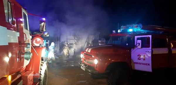 В Бурятии подожгли шиномонтажку