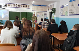 В Бурятии школьникам рассказали о военных вузах Росгвардии