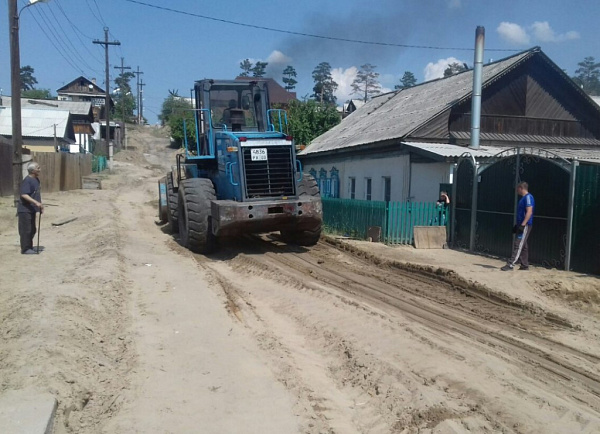 В Улан-Удэ ликвидируют последствия ливня 