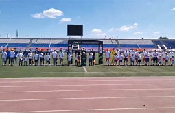 Футболисты Бурятии провели акцию «Забота» для детей с ОВЗ