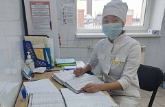 В Бурятии будущие медсёстры помогают врачам в поликлиниках