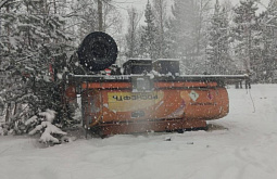 В Бурятии убрали последствия опрокинувшегося бензовоза на «Роснефти»