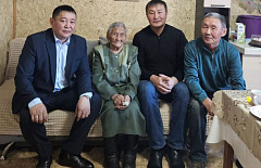 Жительнице Агинского округа исполнилось 102 года