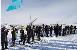 Жители Мухоршибирского района Бурятии встали на «Лыжню России»