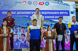 Борцы Бурятии завоевали 14 медалей чемпионата ДФО