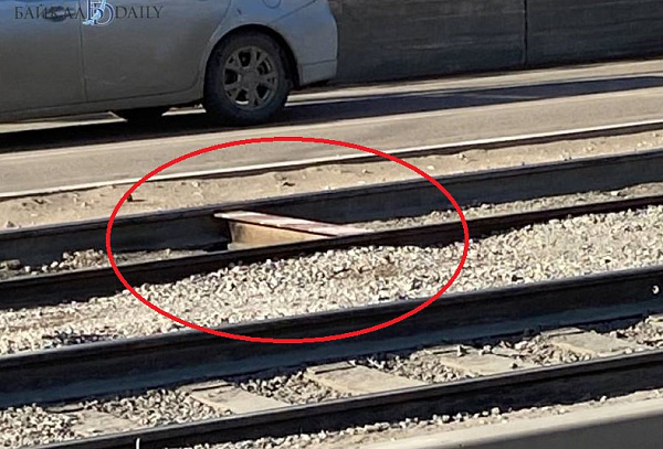 В Улан-Удэ придумали, как бороться с ездоками по трамвайным путям 