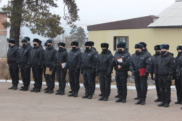 Бурятские ОМОНовцы отмечают день образования отряда 