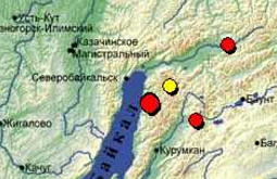 На севере Бурятии произошло землетрясение