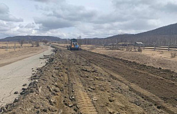 В Бурятии приступили к ремонту дороги вблизи Закаменска 