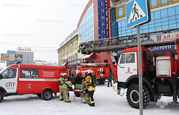В Улан-Удэ «потушили» пожар «Верхнеудинске»