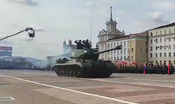 В Улан-Удэ прошёл парад Победы 