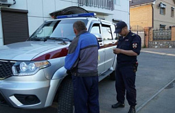 В Улан-Удэ бдительные росгвардейцы поймали вора