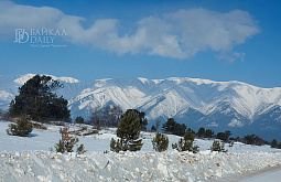 Местами по Бурятии небольшой снег 