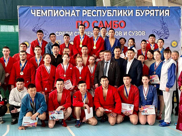 В Бурятии состоялся студенческий чемпионат по самбо