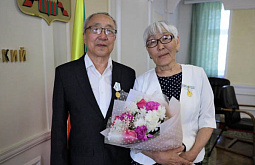 Бурятской семье вручили медаль ордена «Родительская слава»