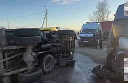 В жёстком ДТП в пригороде Улан-Удэ пострадали пять человек