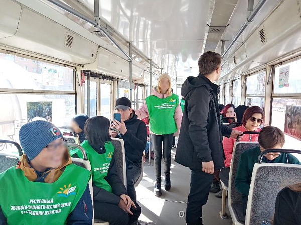 По Улан-Удэ проехал «Заповедный трамвай»