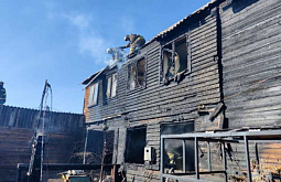 В Улан-Удэ в сгоревшем доме обнаружили тело мужчины 