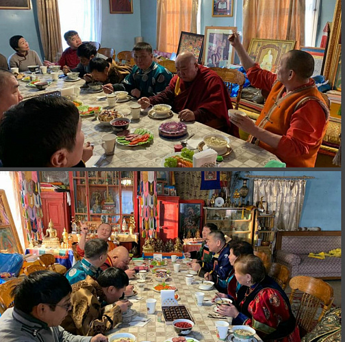 В Бурятии раскрыли секрет, чем кормят гостей Хамбо Ламы