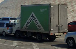 В Улан-Удэ заметили грузовик Leroy Merlin