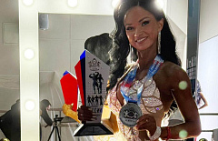 Северобайкальская бодибилдерша стала призёром чемпионата России