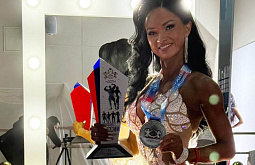 Северобайкальская бодибилдерша стала призёром чемпионата России