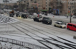 Улан-Удэ из-за снега встал в девятибалльных пробках