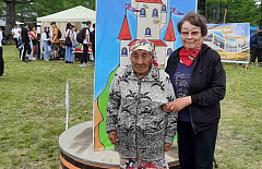 В Бурятии 99-летняя долгожительница посетила Сурхарбан