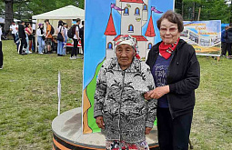 В Бурятии 99-летняя долгожительница посетила Сурхарбан