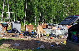 В Бурятии туристов шокировал мусор в селе Сухая 