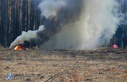 В Бурятии потушили лесной пожар в нацпарке 