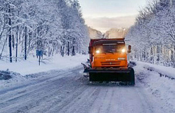 На трассе «Байкал» продолжаются работы по очистке снежного покрова